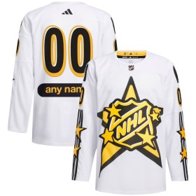 Adidas x Drew House Maillot de Hockey All-Star 2024 Personnaliser NHL Game Blanc Authentic - Homme